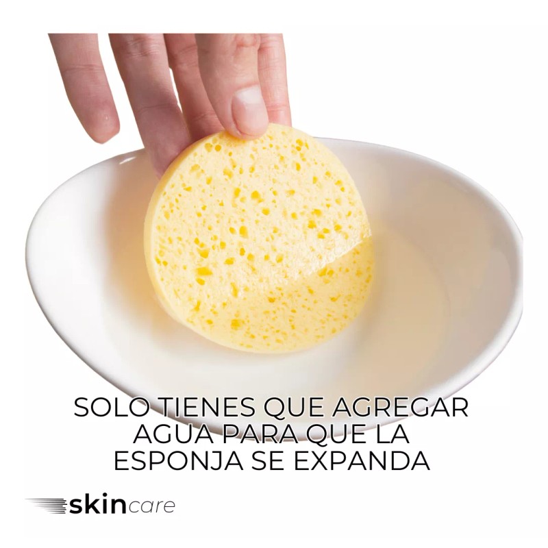 Glow Ceuticals 10 Paquetes De Esponjas Celulosa Comprimida De 24