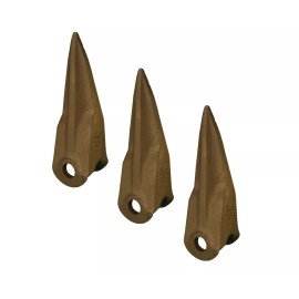 Quality Aftermarket 3 - Fits New Holland/Ford Style, Tiger Rock Bucket Teeth - 555T, 366330T