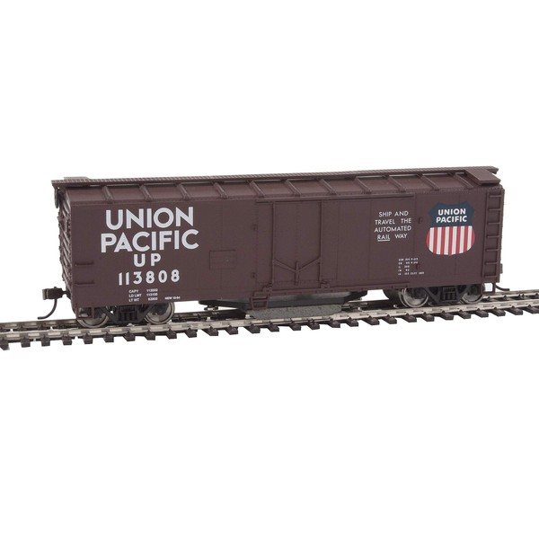 Walthers Trainline 40' Plug-Door Track Cleaning Boxcar - Union Pacific #11808 HO Scale