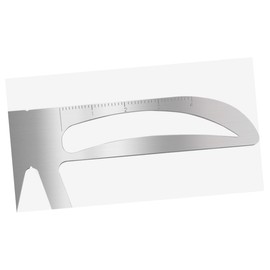 Ipetboom 3pcs Three-point Eyebrow Ruler Eyebrow Stencil Kit Brow Stencil Easy Makeup Brow Grooming Tools