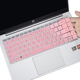 CaseBuy Keyboard Cover for 2023 2022 HP 14 inch Laptop 14-em 14-ES 14-ep 14-ek 14-ed 14z-em000 14-em0047nr 14t-es000 14-es0013dx 14-es0033dx 14t-ep000 14-ep0097nr 14-ek0033dx Keyboard Protector -Pink