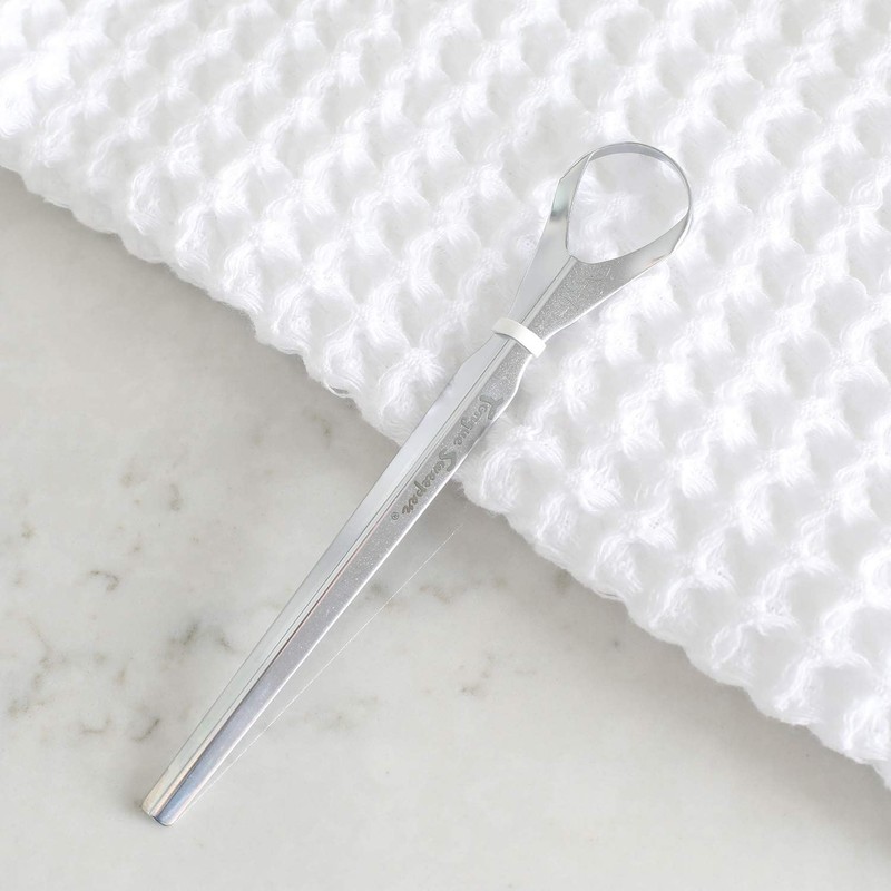 Limpiador de lengua de acero inoxidable modelo P – limpieza
