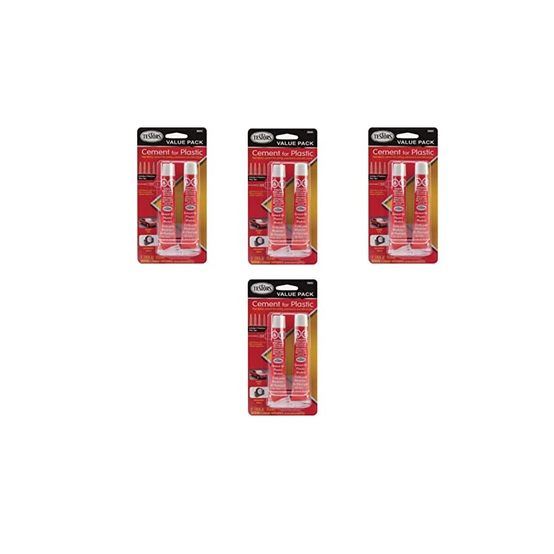 Testor Corp. REPRICE! Plastic Cement Value Pack, 2 X 7/8