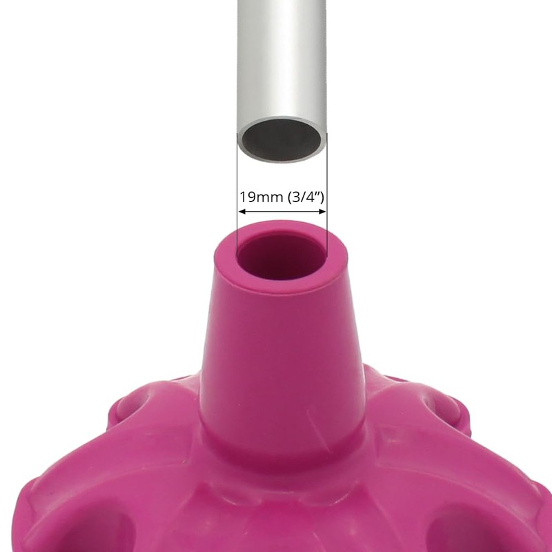 Lifeswonderful - 19mm 3/4" Heavy Duty Large Based, Self-Standing Six
