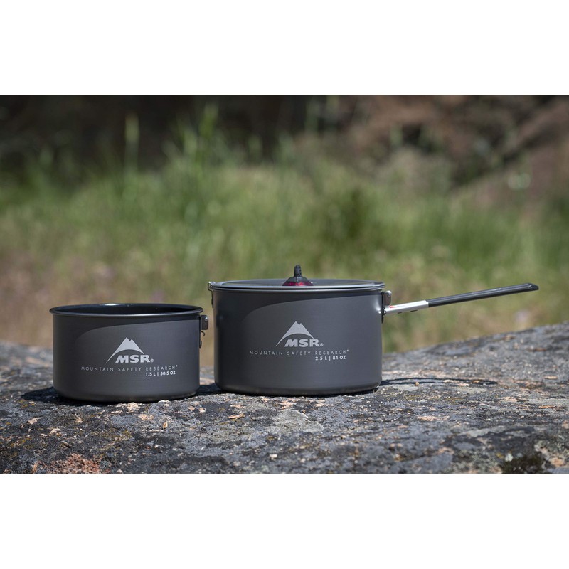 MSR 39009 Outdoor Camping Cooking Ceramic Set of 2 Pot