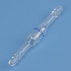 Labasics Glass Check Valve, Borosilicate Glass Check Valve with Dual