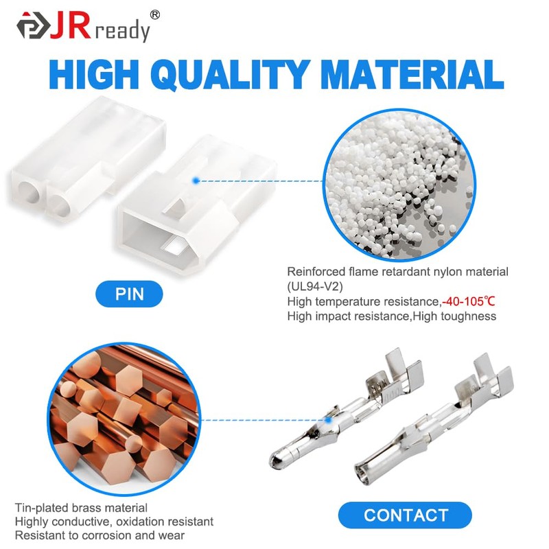 JRready ST6478 Pin Connectors Kit 678PCS 2 3 4 6