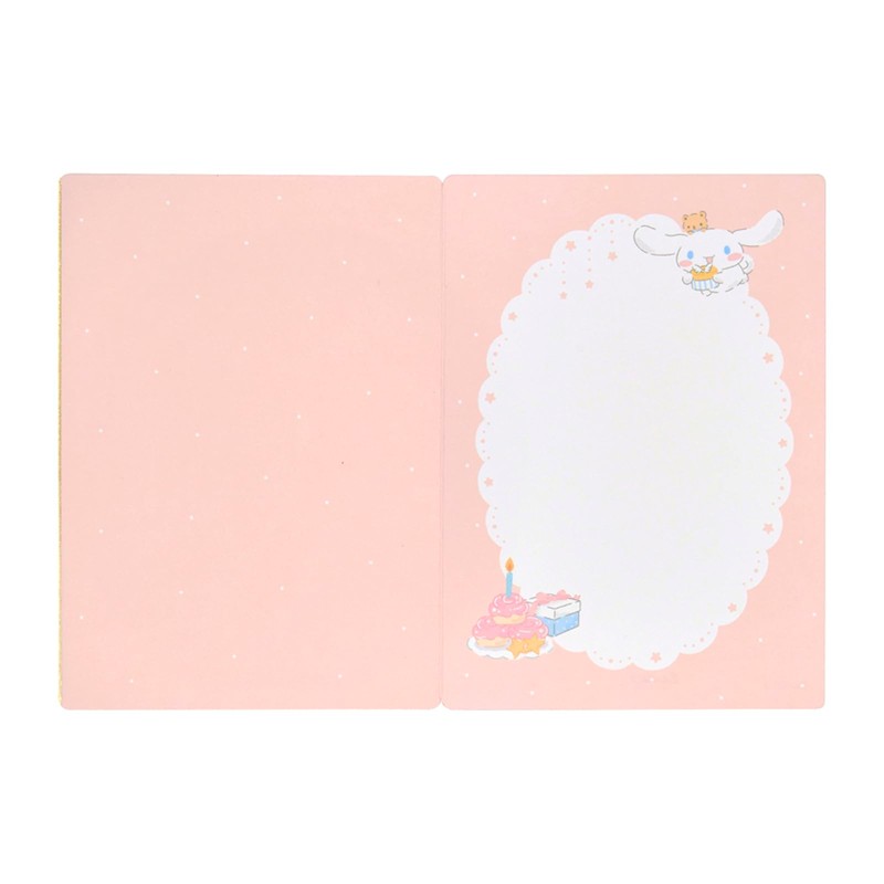 Sanrio BD257-5 614319 Grilling Greeting Card Birthday Celebration Cinnamorol and