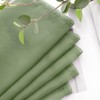MIULEE Sheer Window Scarf Valance Extra Long Topper Spring Elegant