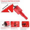 70mm Hole Saws Cutter, HSS Bi-Metal Drill Bit for Wood,