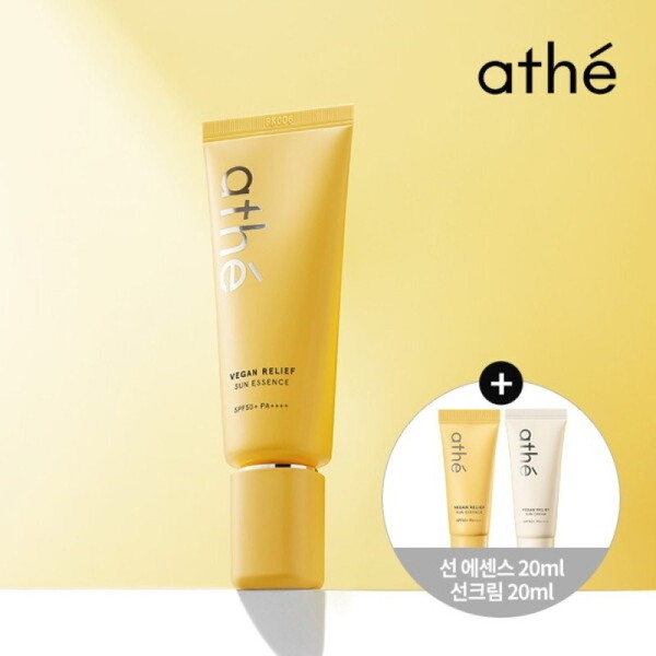 Ate Vegan Relief White-Free Sunscreen Sun Essence 70ml + Sun