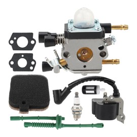 Carbhub 42291200606 Carburetor Fit for Zama C1Q-S68G C1Q-S68D C1Q-S68E C1Q-S64, STHIL BG55 BG85 BG45 BG46 BG65 BG46DZ BG46Z BG55Z SH85 SH55 SH55C SH55Z SH85C SH85Z with 4229 400 1300 Ignition Coil