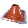 #4 (DC204REC) DEKTITE Square Base Combo Pipe Flashing Boot: RED