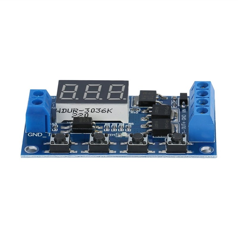 DC 5V-36V Time Delay Relay Module, Timer Relay, Delay Switching