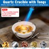 Hysagtek 9 Pcs Crucibles for Melting Metal Kit - Graphite