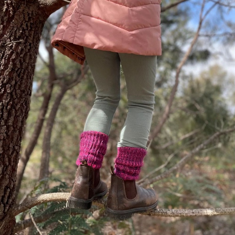 Mongrel Socks Merino Mini Mongrels Kids Socks - Camo