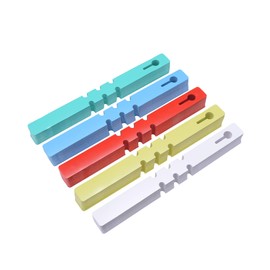 500 Pcs Wrap Around Adjustable Plant Tree Hanging Tags, Plastic Nursery Garden Waterproof Labels, Large Writing Surface (20x2cm, 5 Colors)