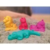 Eduplay 160184 Sand Mold 3D Small Indoor, Set of 4'',