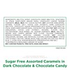 RUSSELL STOVER Sugar Free Assorted Caramels in Chocolate Candy, 15.3