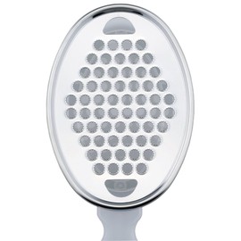 Shimomura 22470 Grater Grater with Handle, Made in Japan, Inclined, Professional Grater, Grater Master Slant, Clear, Tsubame Sanjo