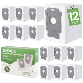 Paquete de 12 bolsas de repuesto para aspiradora Roomba, compatibles con Irobot Roomba j7 j9 i3 i7 s9 i4 i8 j8 i6 i5 j6 i3 i1 i4 i6 i8 j7 s9 Plus,... 