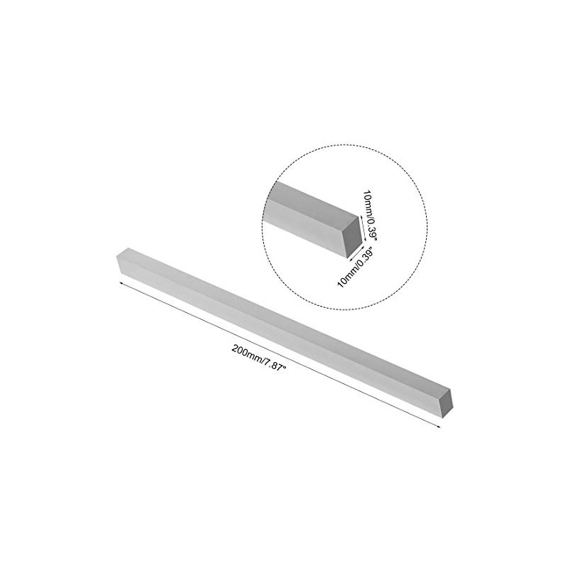 sourcing map HSS Tool Tip Grinder Cutting Milling Blank 10
