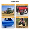 Jayron Digital Wireless Hour Meter, Vibration Activation, Programmable Maintenance Reminder,