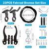 Bicycle Brake Set, Bicycle Brakes, Aluminium Bicycle Brake, V Brake