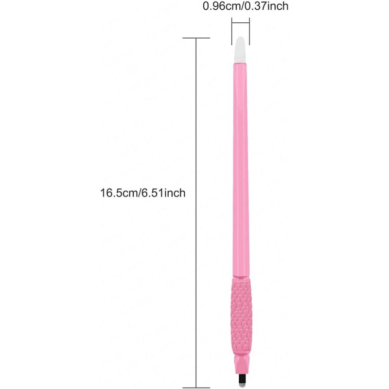 10 Lápices Desechables de Microblading para Cejas: Herramienta Manual de