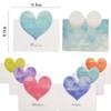 KUUQA 36 Pieces Heart Thank You Cards with 36 Envelopes