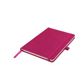 Savvy Bee A5 Notebook Writing Pad New Lined Hardback Journal Notepad Notes Diary Pad (Pink)