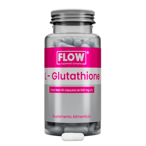 L-Glutathione + Vitamina C - 90 Cápsulas 500 mg -
