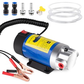 Bomba extractora de aceite 12V 100W, bomba de transferencia de fluido ultra silenciosa para aceite de motor, fluido de transmisión, cambi...