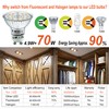 EACLL GU10 LED Bulb, Warm White, 4.9 W, Replace 70