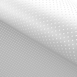 Wilaly Leather Repair Patch, Breathable Perforated Strong Sticky Self Adhesive Repair Patch, DIY Leather Patches for Couches, Furniture, Sofa, Car, Chair (White 8x12inch)