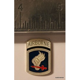 Airborne Lapel Pin AA American Wings Army Tack Military Patriotic United States