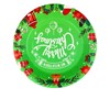 JJQHYC 40 Piece Christmas Plates Christmas Paper Plates Christmas Party