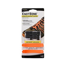 Nite Ize KnotBone Stretch LaceLock System, Black