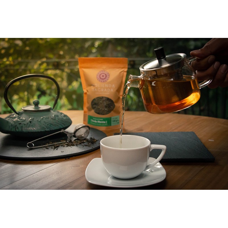 Molienda Sagrada Té Verde Menta/Infusión de Menta y Hierbabuena con
