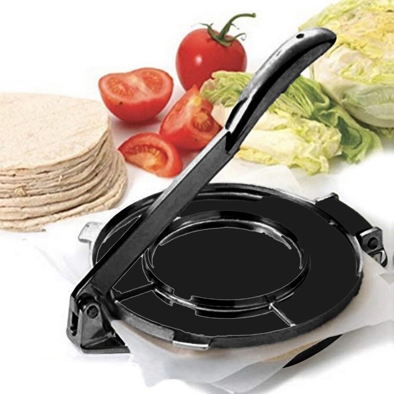 Prensa Manual para Tortillas de Aleación de Aluminio, Eficiente y