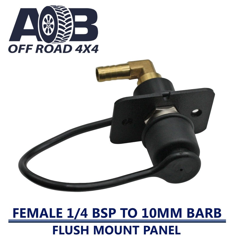 Flush Mount Air Fitting 90 degree female 1 bsp to