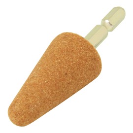 SK11 Hexagonal Shaft Whetstone with Shaft for Ironworking, 1.0 x 2.0 inches (25 x 50 mm), WA60MV No.38-HEX