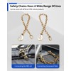MEPARERI Ultimate Connection 5th Wheel Trailer Safety Chains with Hooks,Safety