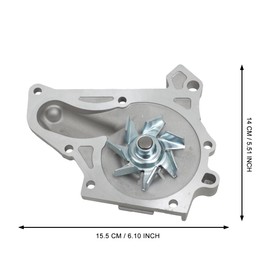 TBK138GMB Engine Timing Belt Kit with Water Pump With Air Cushion Cover Kit Compatible For 1987-2001 Toyota Camry Celica 2.0 2.2L