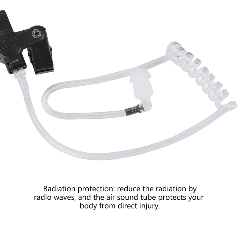 Air Tube Earpiece Headset Mic For CB Ham Radio MTP850S