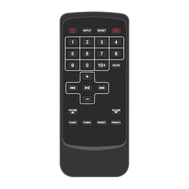 Replacement Remote Control Applicable for Rockville RHB70 Home Theater Compact Powered Speaker System