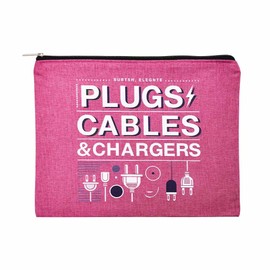 ShiQiao Spl Charging Cable Organizer Pouch for Travel Accessories Bag for Charging Cable Portable Organizer Bag Travel Toiletry Makeup Cosmetic Bags for Daughter Friend Christmas Birthday Gifts