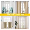 NICETOWN Antique White Curtain Rods for Windows 72 to 144