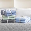 Cozy Bliss Cooling Dual-Sided Blanket for Hot Sleepers, Q-Max>0.46 Lightweight