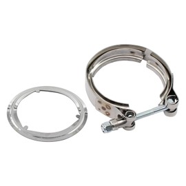 Exhaust Pipe Connector Clamp 75 mm for A1 A3 8P Q3 8U TT 8J Alhambra Altea Cordoba Ibiza Leon 5F 1P Toledo Fabia Ka-roq Octa-via Rapid Roomster Superb 3T Yeti Sebring JS Avenger Caliber Journey